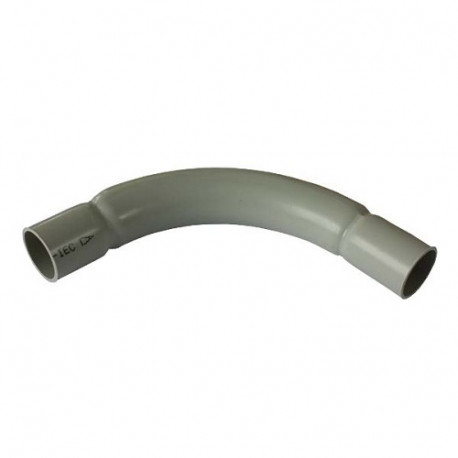 koleno  PVC  SB 32 tmavo sivé